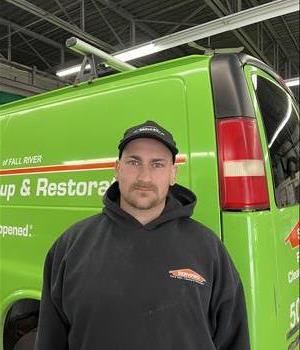 Zack Bachand, team member at SERVPRO of Dartmouth / New Bedford
